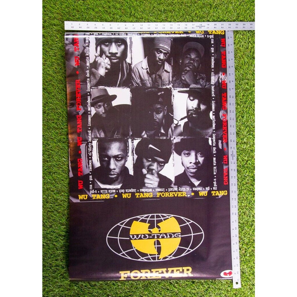 WU-TANG CLAN WU-TANG Forever Vintage 1997 22.5 X 34.5" Rare Official Poster NOS - Picture 1 of 9